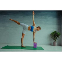 Коврик для йоги INEX PU Yoga Mat, зеленый